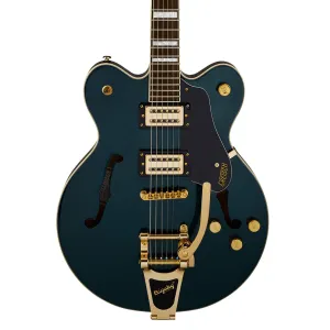 Gretsch Limited Edition G2622TG Streamliner Centre-Block Doublecut with Bigsby Electric Guitar Laurel Fingerboard BroadTron BT-3S Pickups Midnight Sapphire