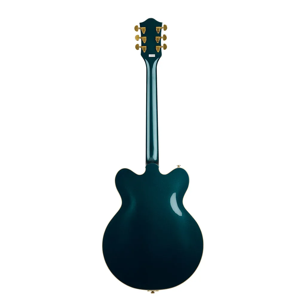 Gretsch Limited Edition G2622TG Streamliner Centre-Block Doublecut with Bigsby Electric Guitar Laurel Fingerboard BroadTron BT-3S Pickups Midnight Sapphire