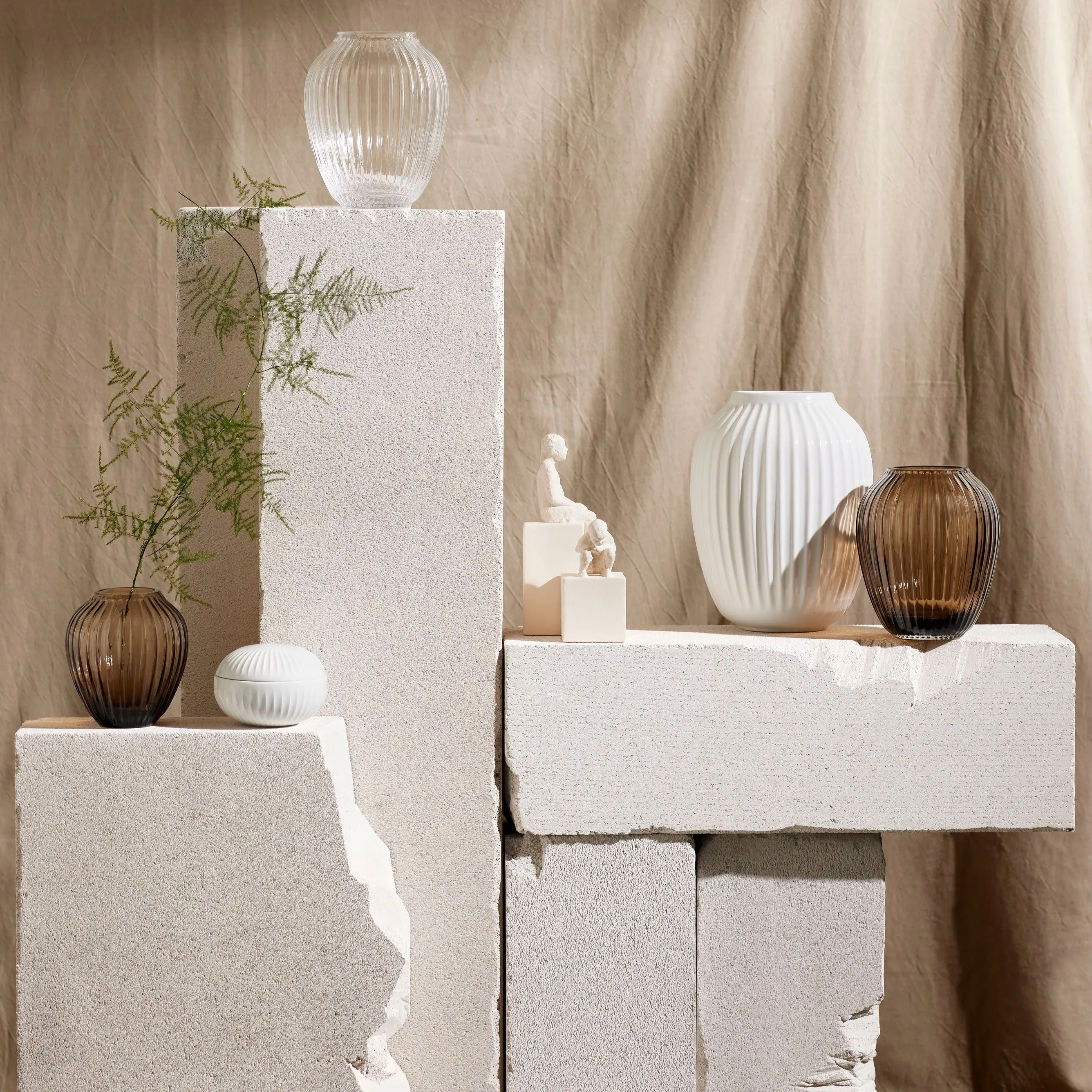 Hammershi Vase | Clear