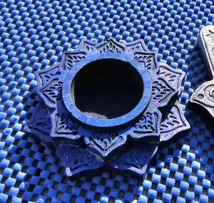 HANDMADE LOTUS CANDLE/INCENSE HOLDER