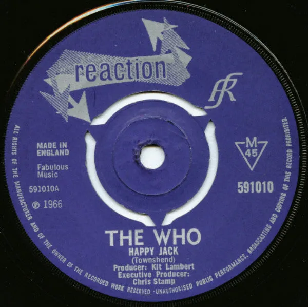 Happy Jack / I've Been Away