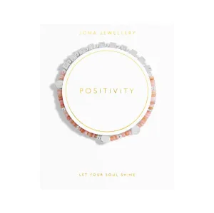 Happy Little Moments 'Positivity' Bracelet | Silver Plated