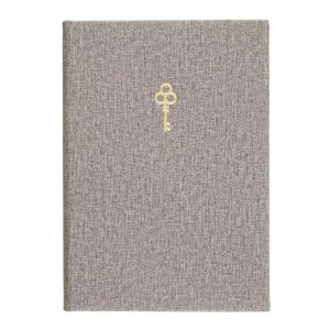 Hardcover Password Keeper | Skeleton Key | 4x5.75"