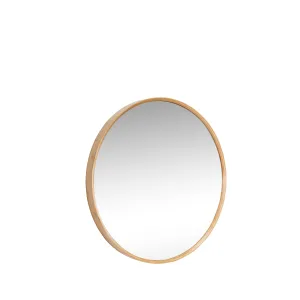 Hübsch Reflect Wall Mirror M/Wooden Frame Natural