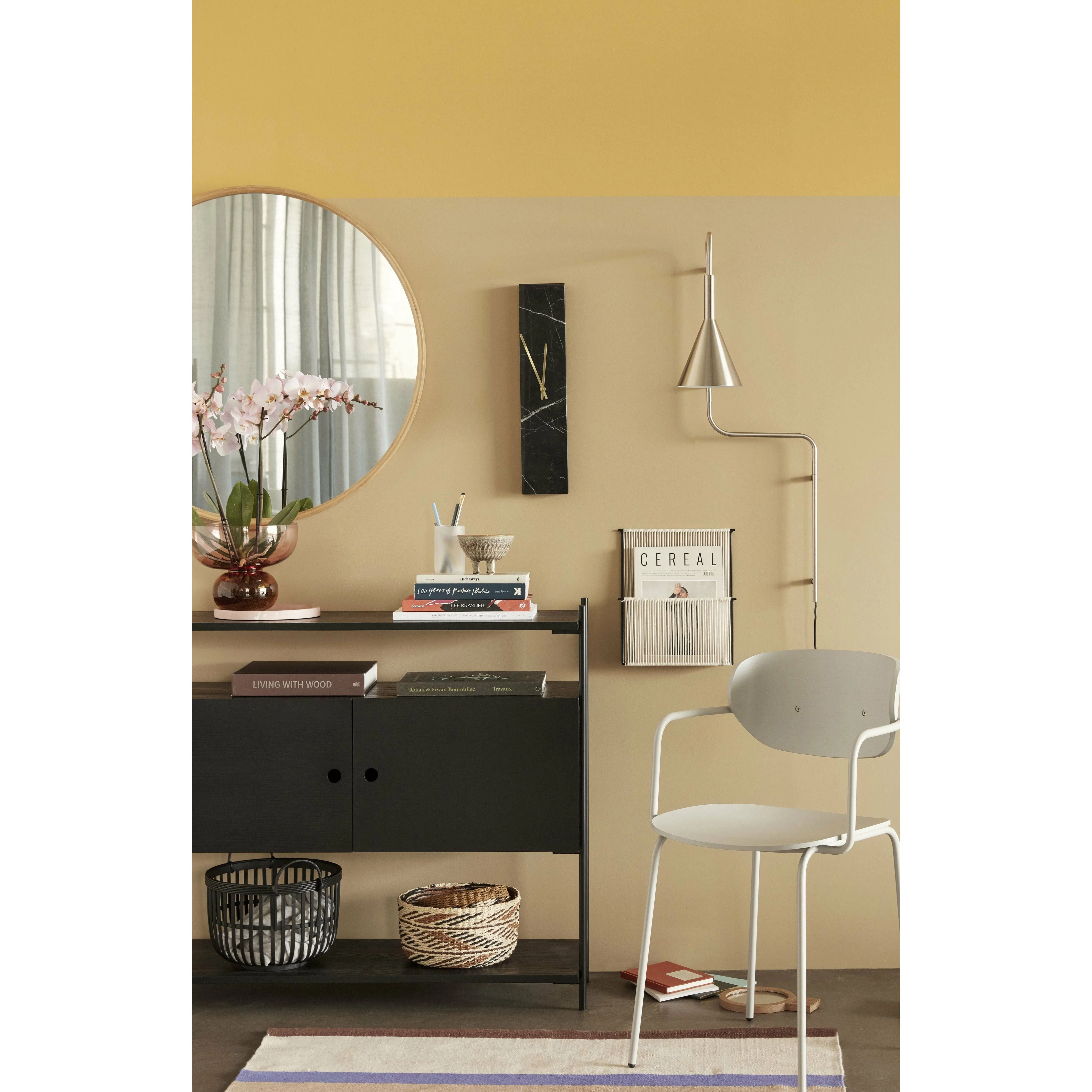 Hübsch Reflect Wall Mirror M/Wooden Frame Natural