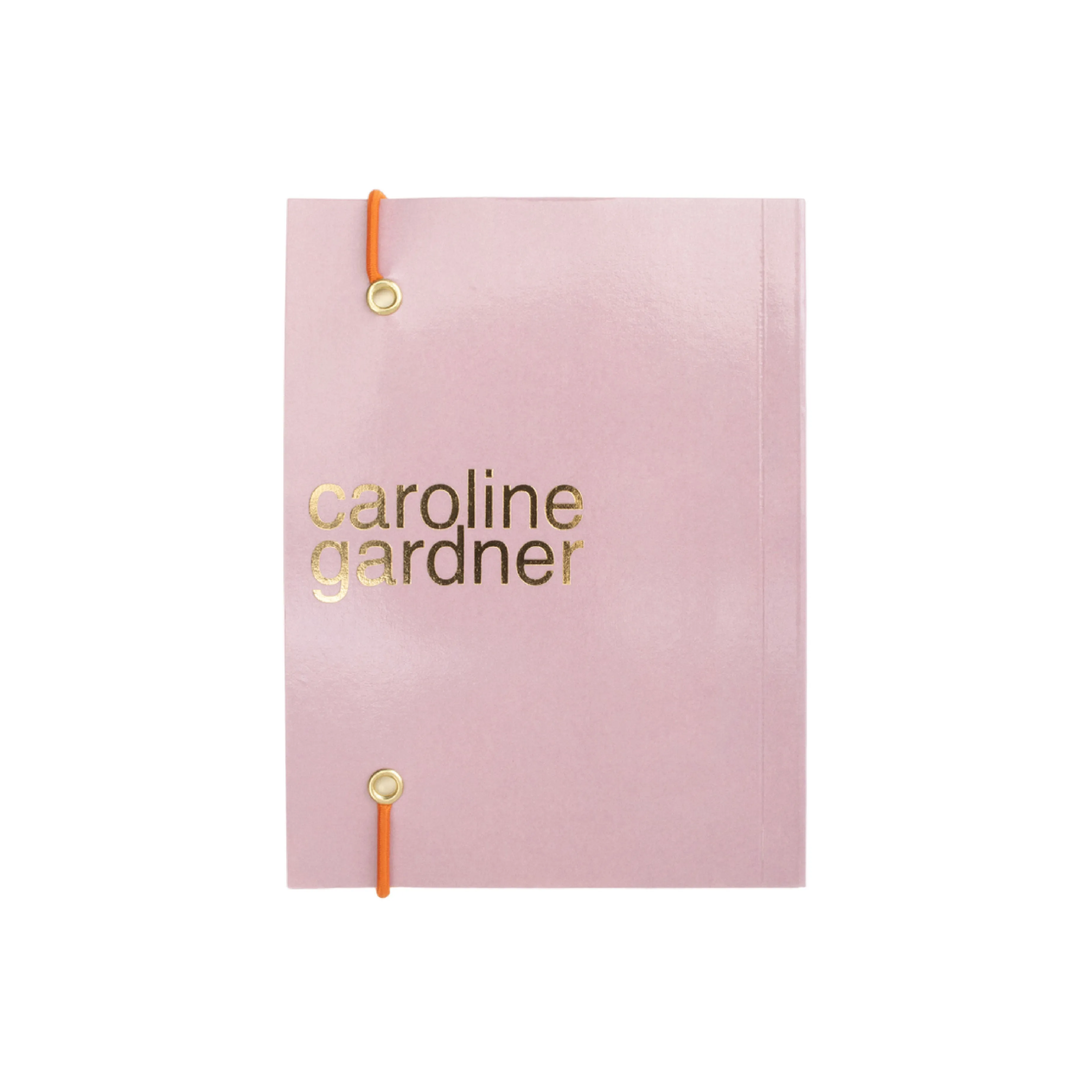 Heart Print Soft Cover Notebook | Lilac/Gold