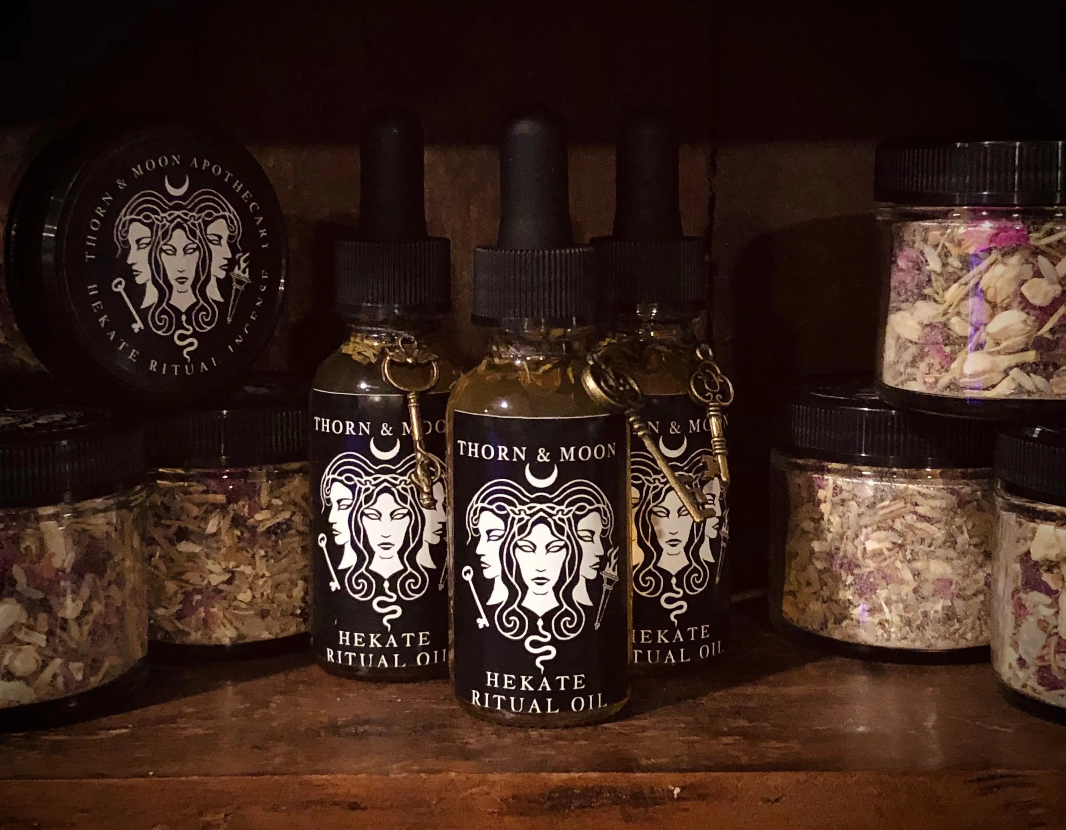 Hekate Ritual Incense- Thorn and Moon