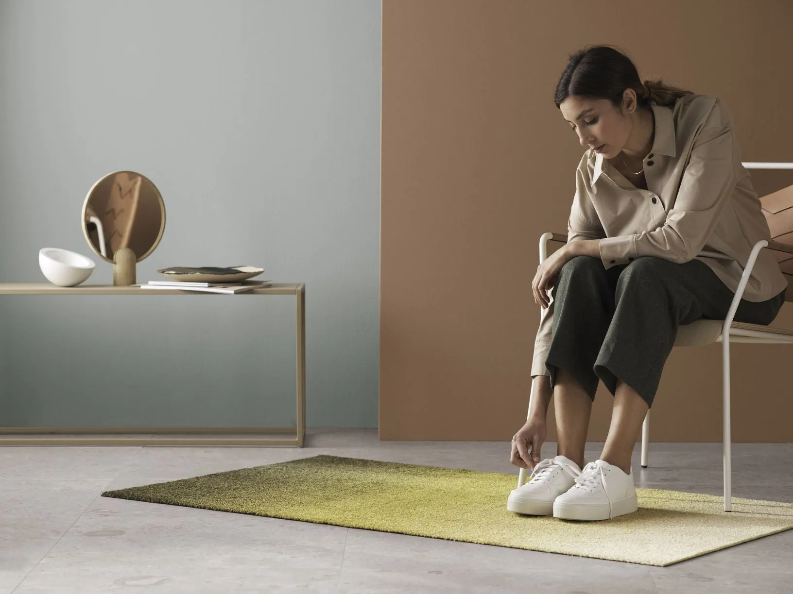 Heymat Doormat Dis Moss, 85x150 Cm
