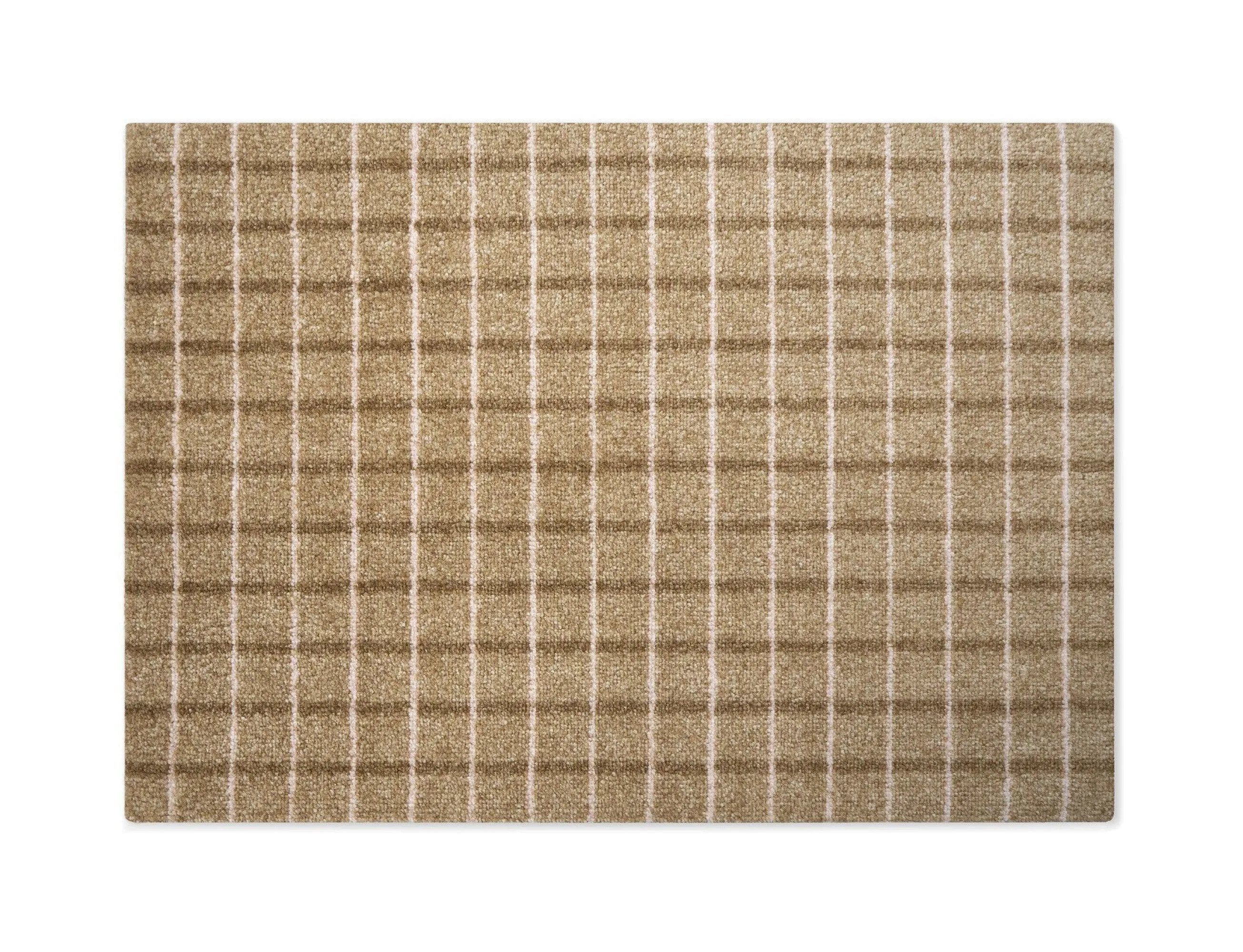 Heymat Grid Doormat Chocolate Strawberry, 60x85 Cm