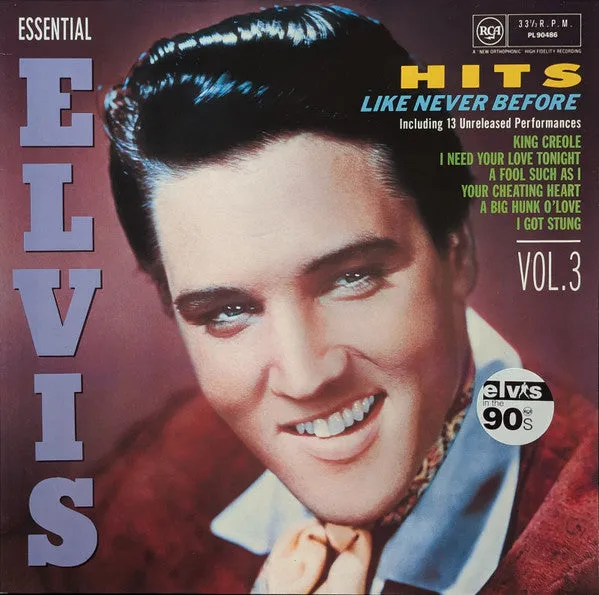 Hits Like Never Before Essential Elvis Vol.3