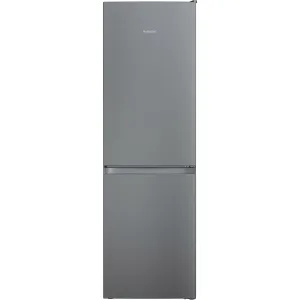 Hotpoint H3X 81I SX Freestanding 231L Fridge Freezer - Silver, F Rated