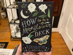 How to be a Moonflower Oracle Deck by Katie Daisy
