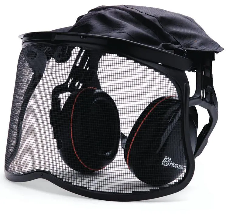 Husqvarna Hearing Protection with Mesh Visor & Cover