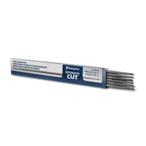 Husqvarna Intensive Round Cut File 4.0mm 12 Pack