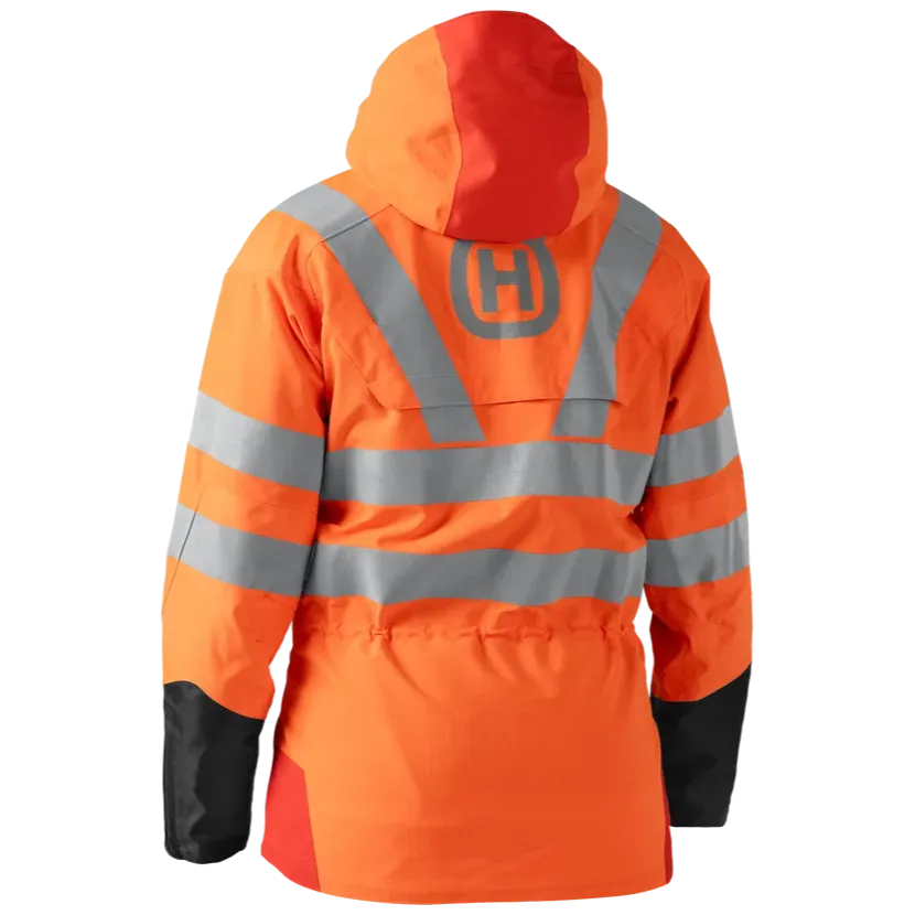 Husqvarna Women's Technical Rain Vent High-Viz Jacket