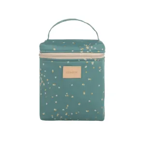Hyde Park Insulated Lunch Bag | Magic Green with Gold Confetti