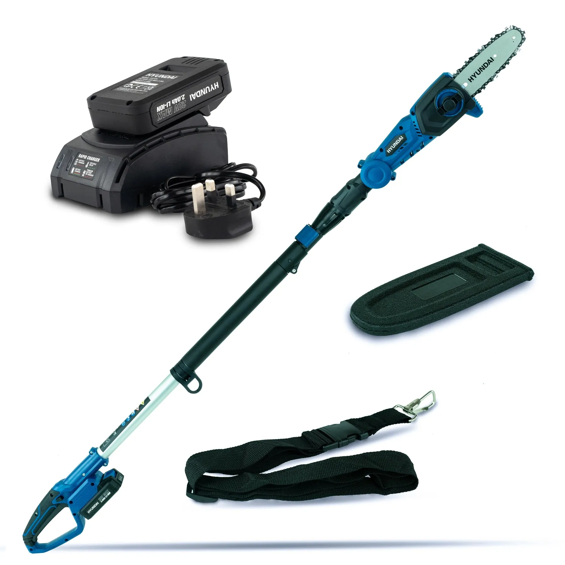 Hyundai HY2192 20V Cordless Pole Saw/Pruner