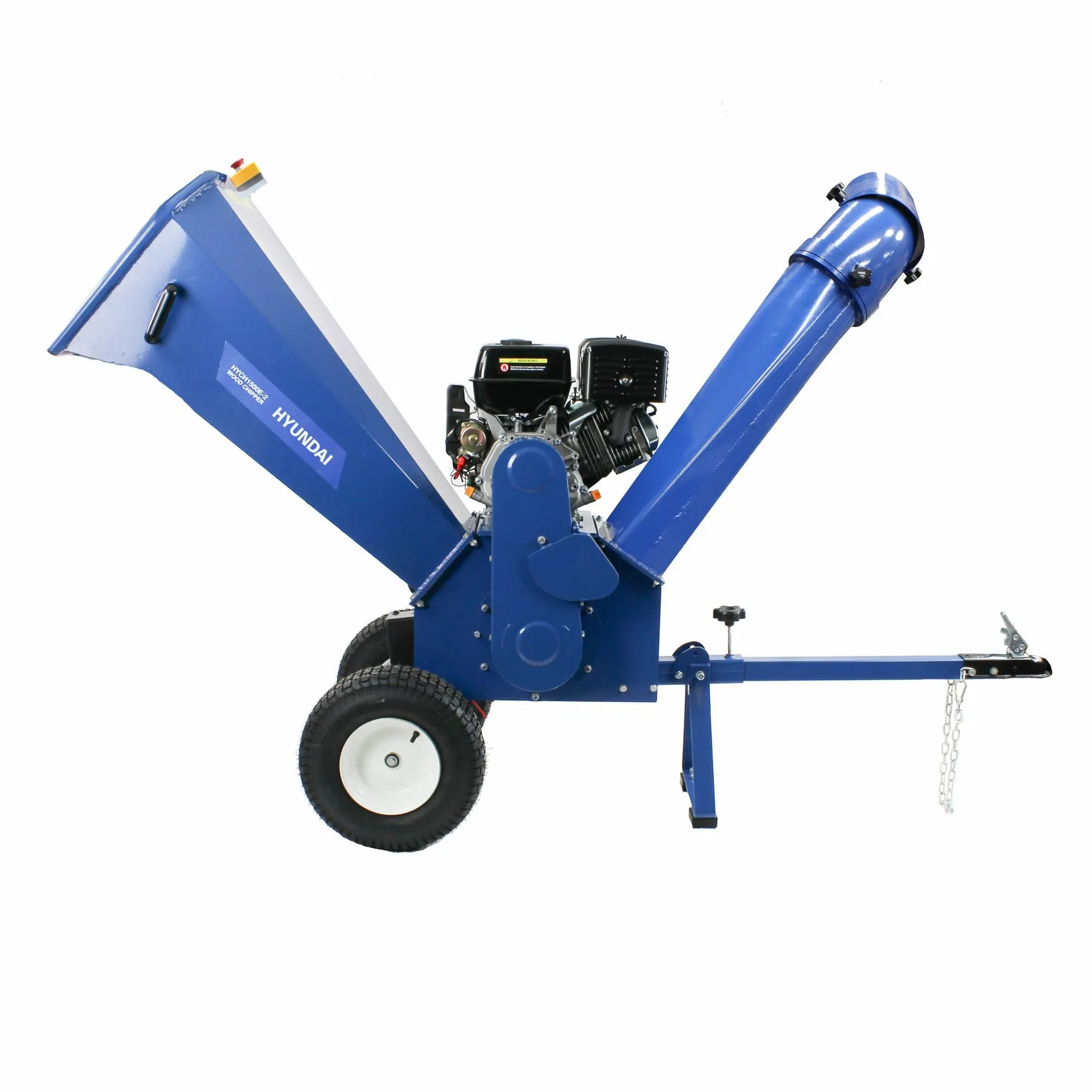 Hyundai HYCH1500E-2 Petrol Wood Chipper, Shredder & Mulcher