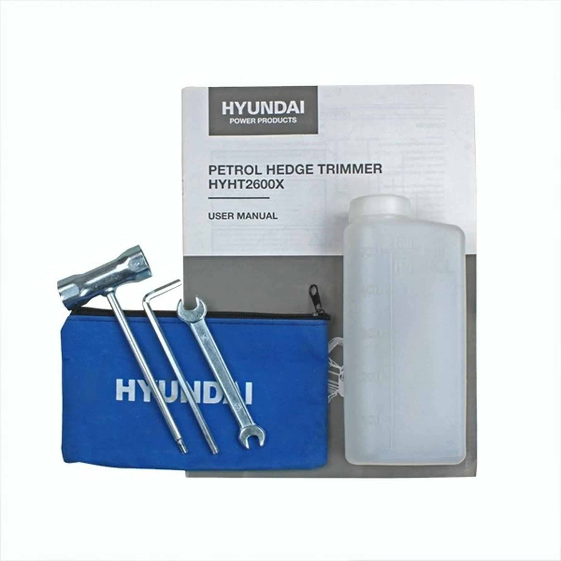 Hyundai HYHT2600X Petrol Hedge Trimmer 60cm