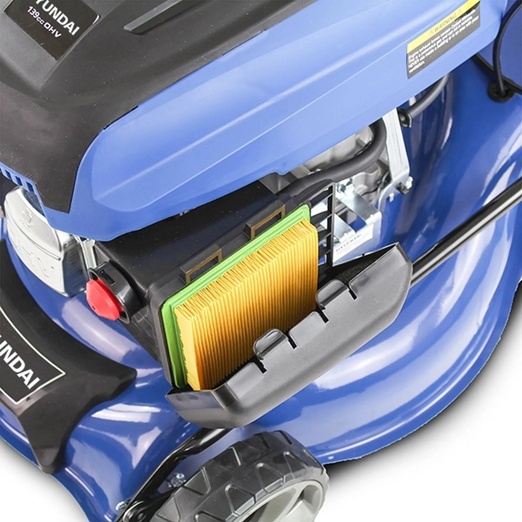Hyundai HYM430SP Self-Propelled Petrol Lawn Mower 43cm