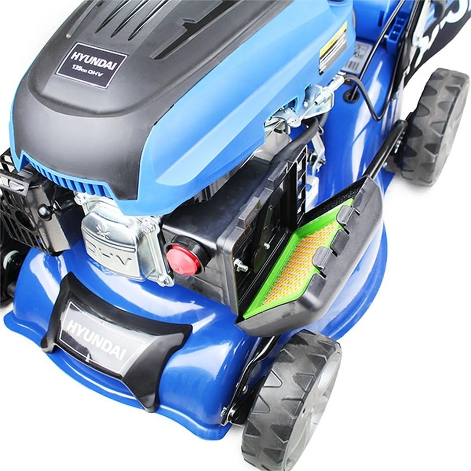 Hyundai HYM430SPE Self-Propelled Petrol Lawn Mower 42cm