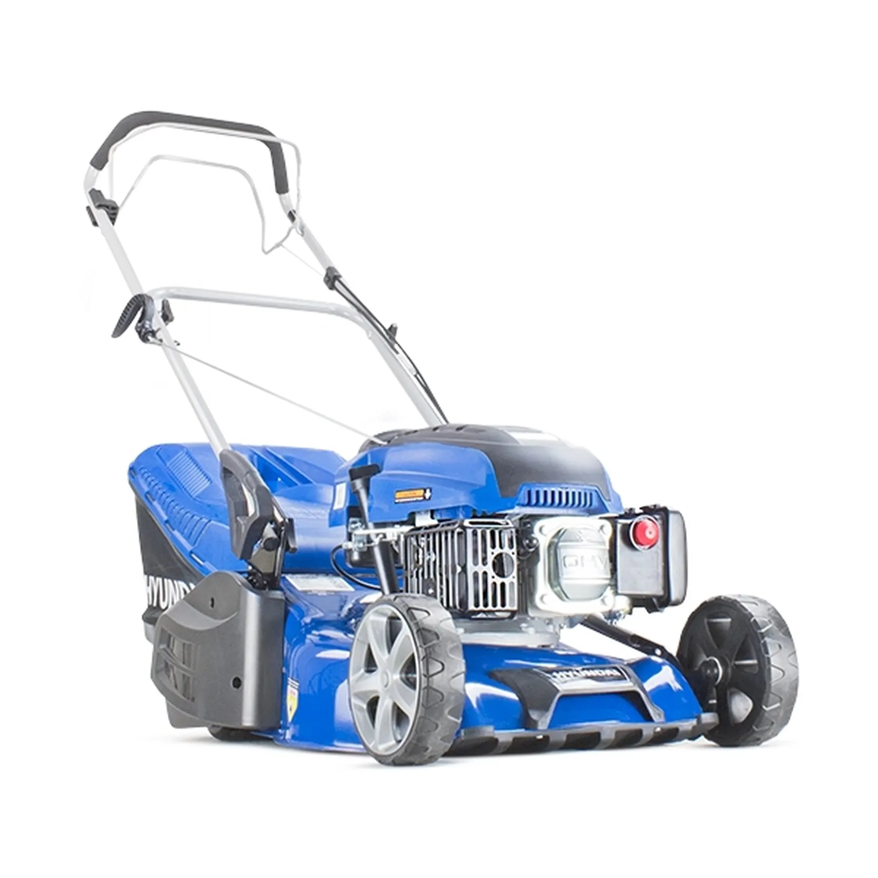 Hyundai HYM430SPR Self-Propelled Petrol Roller Lawn Mower 43cm