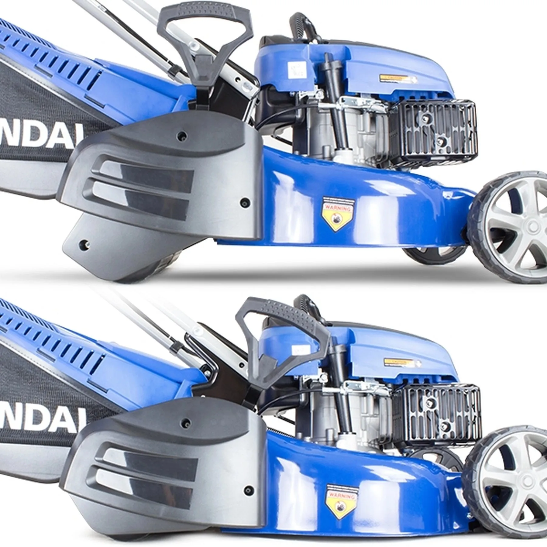 Hyundai HYM430SPR Self-Propelled Petrol Roller Lawn Mower 43cm
