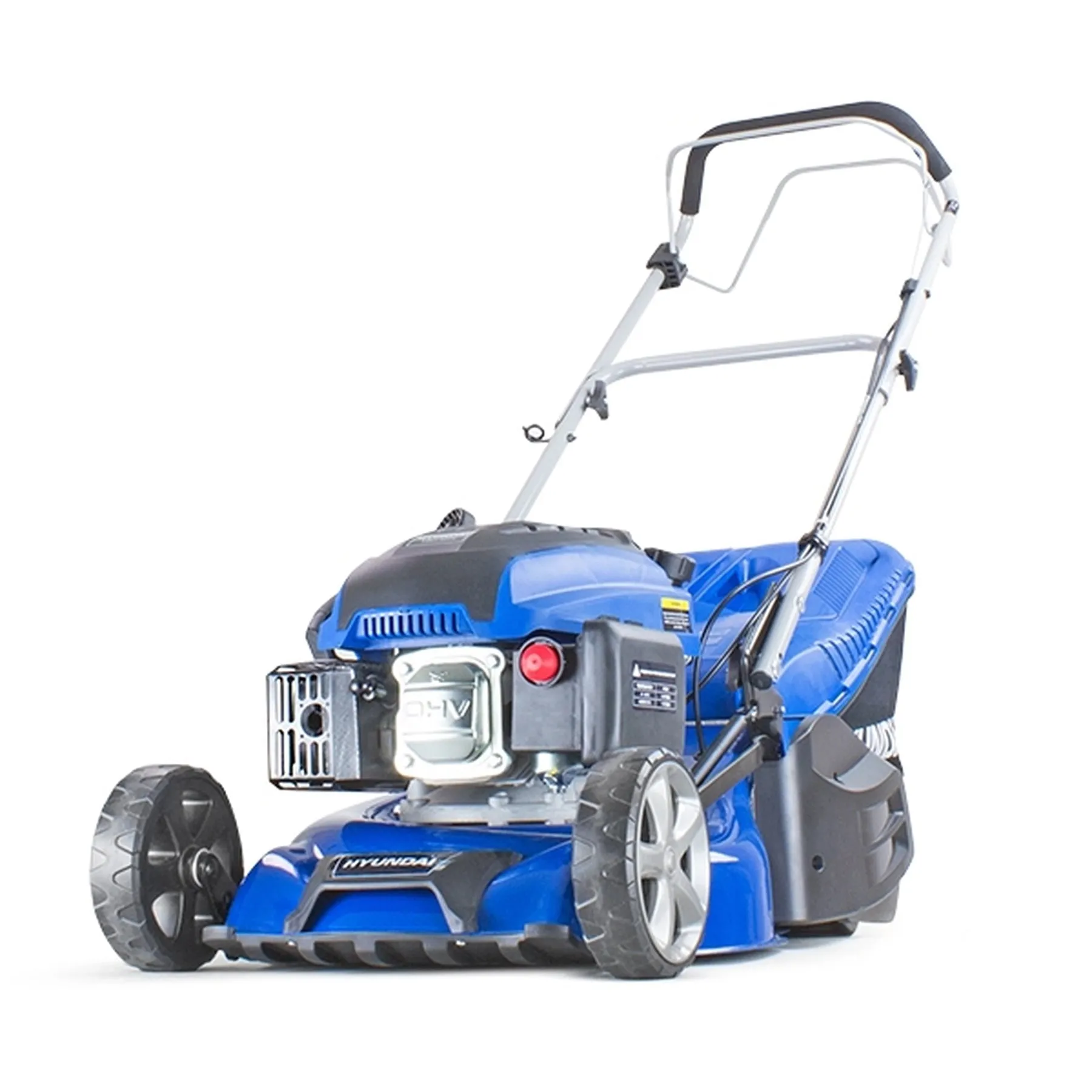 Hyundai HYM430SPR Self-Propelled Petrol Roller Lawn Mower 43cm