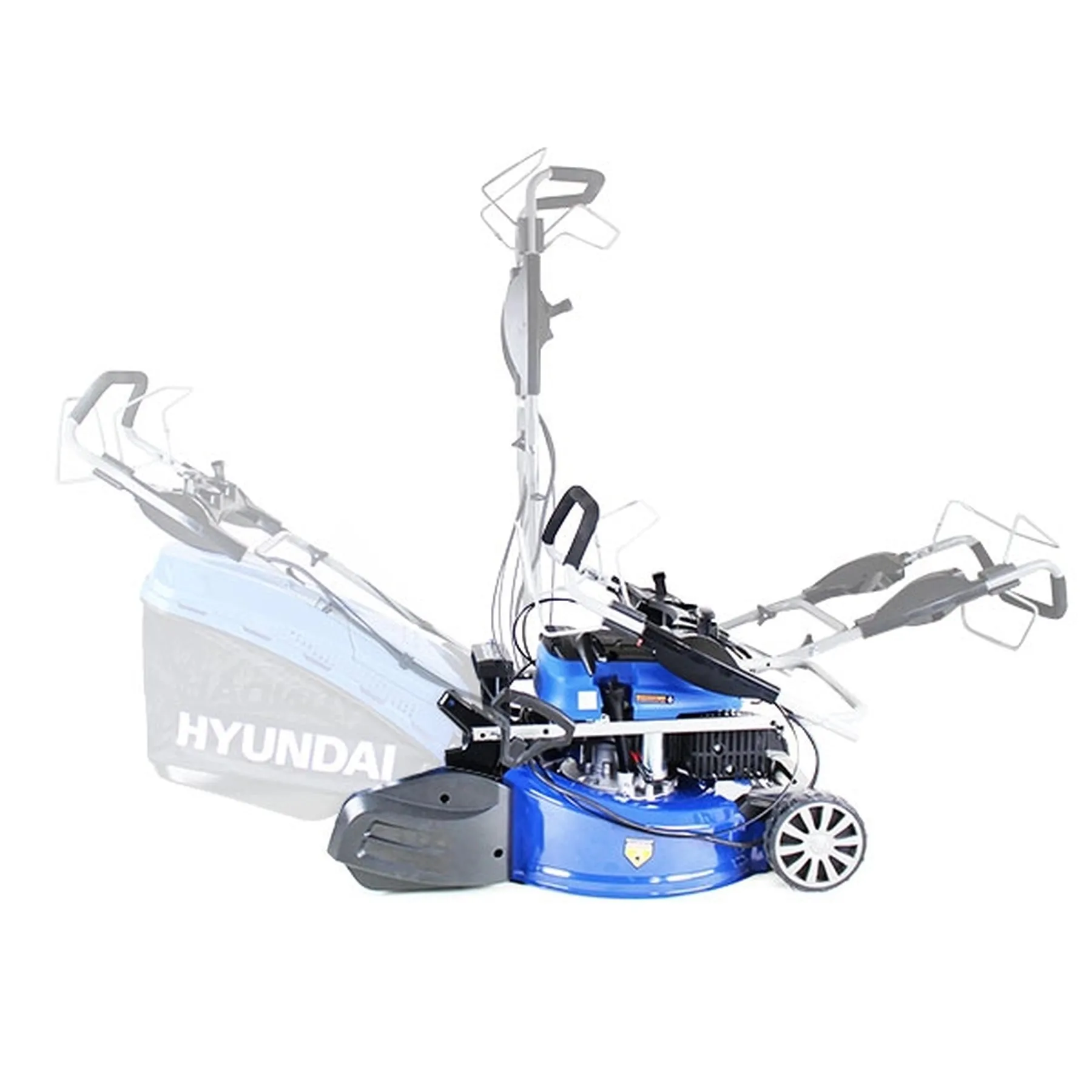 Hyundai HYM530SPR Self-Propelled Petrol Roller Lawn Mower 53cm