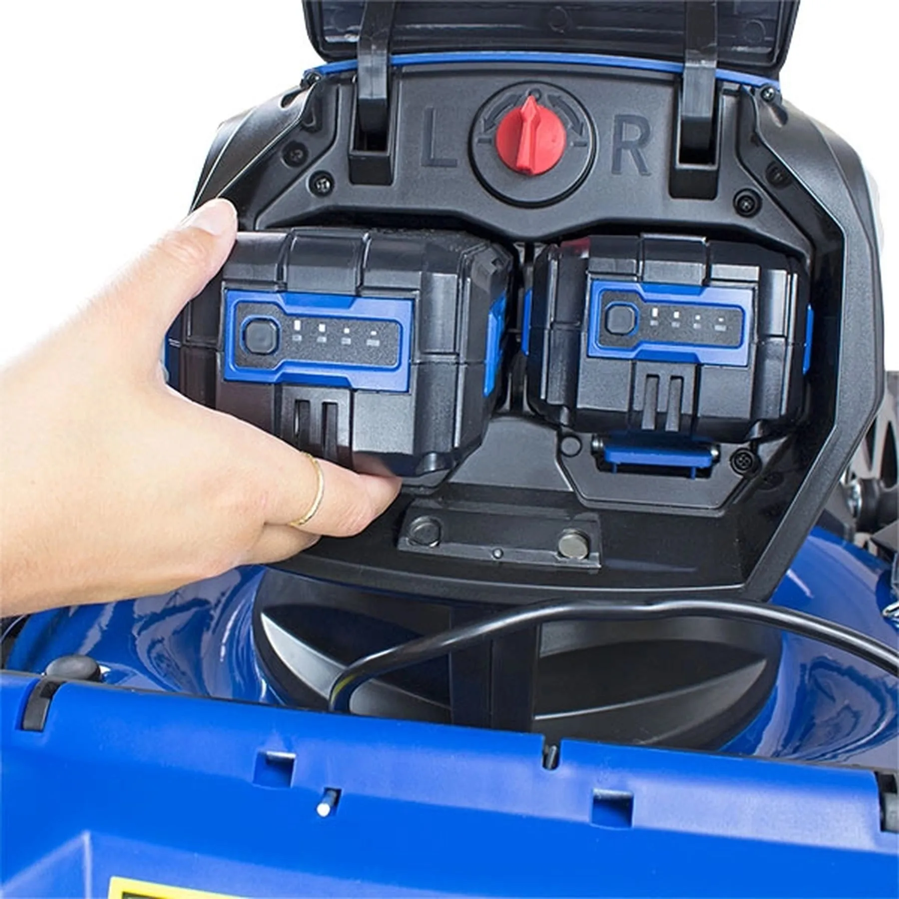 Hyundai HYM80Li460P Cordless Lawn Mower 45cm - Battery & Charger