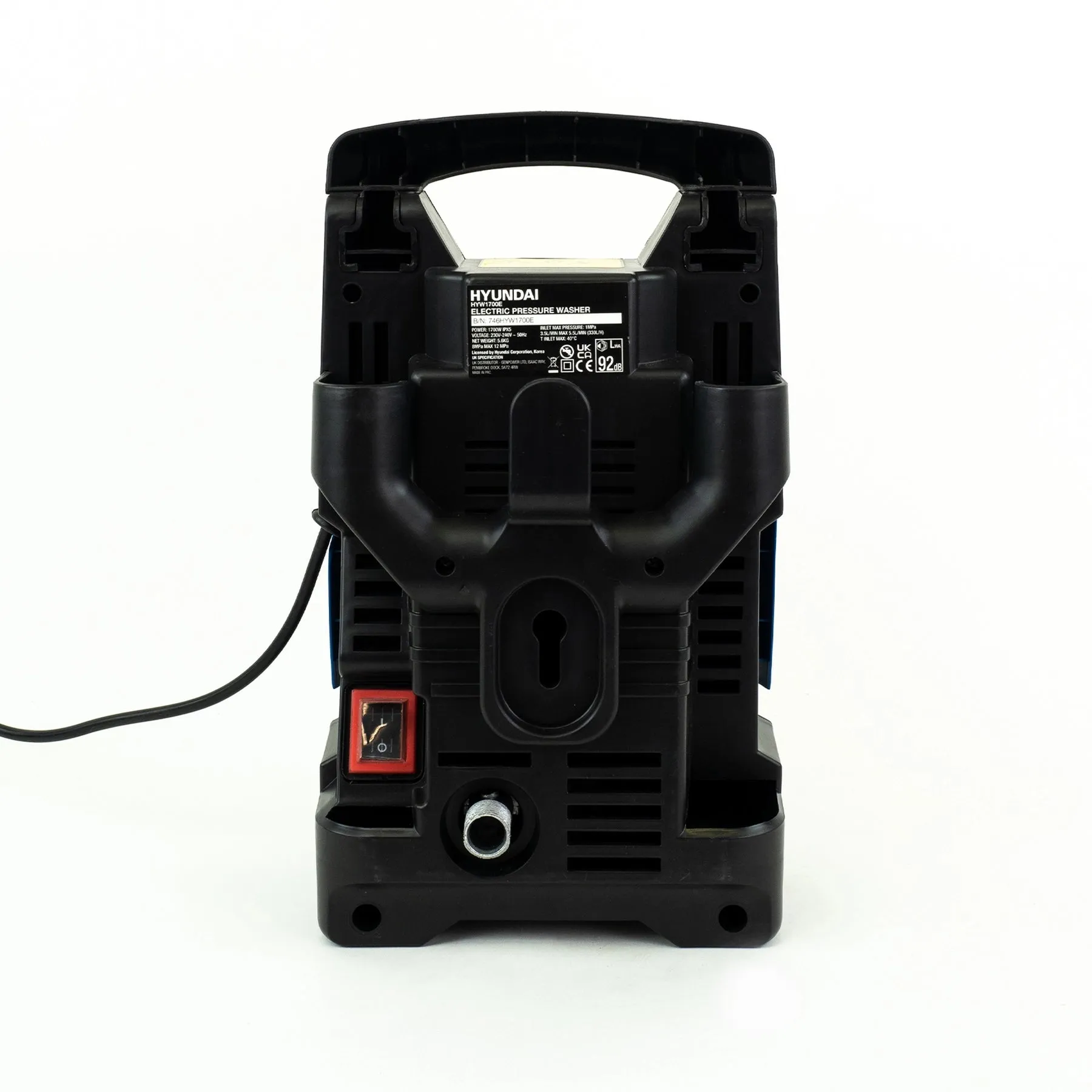 Hyundai HYW1700E Electric Pressure Washer