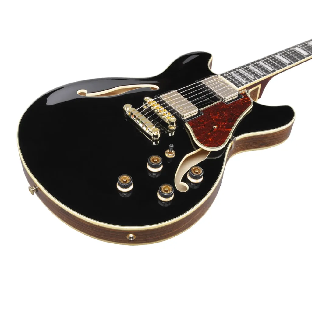 Ibanez AS93BCBK Electro Acoustic Guitar Black