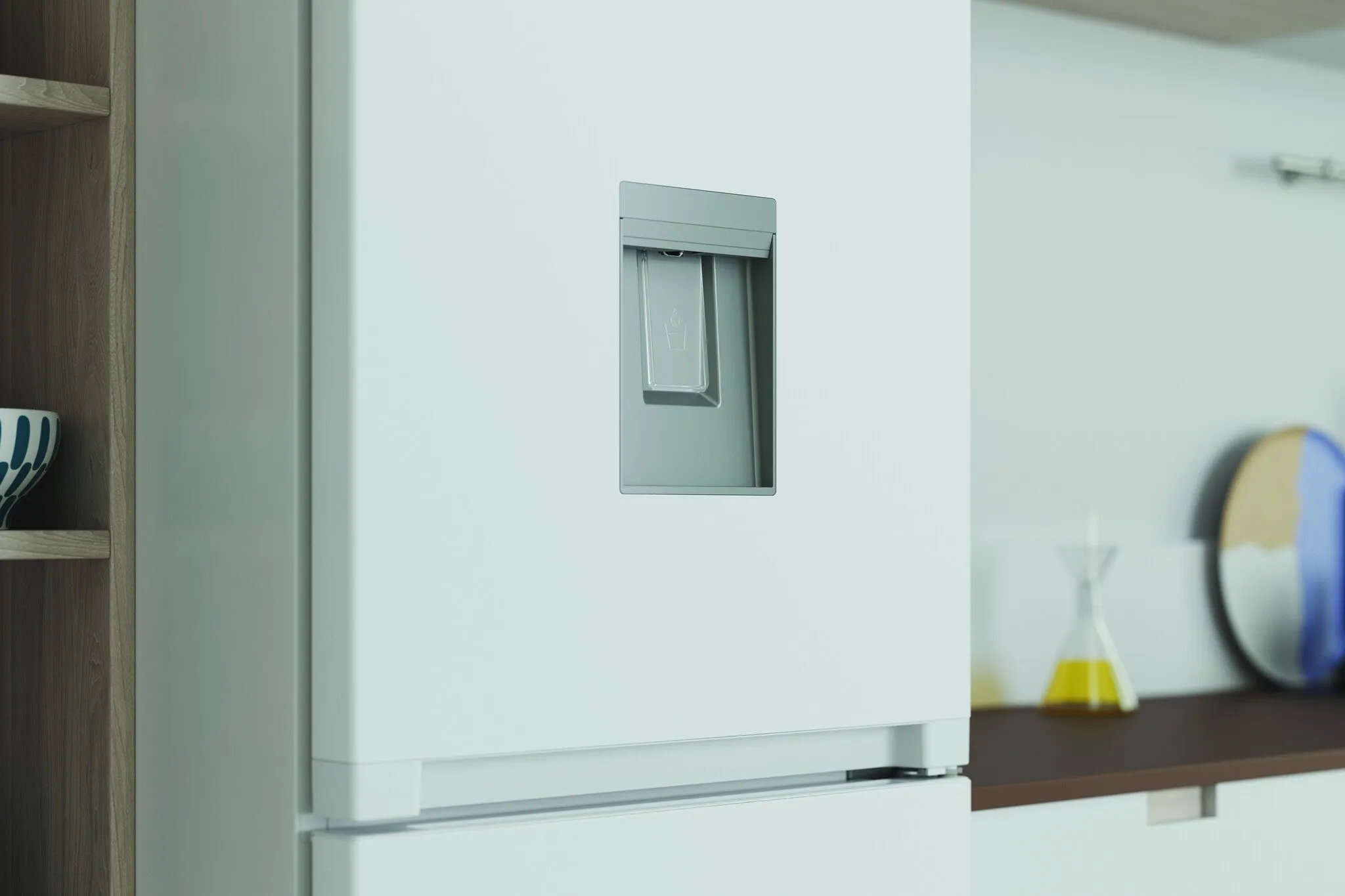 Indesit IBTNF 60182 W AQUA UK Freestanding 322L Fridge Freezer - White, E Rated