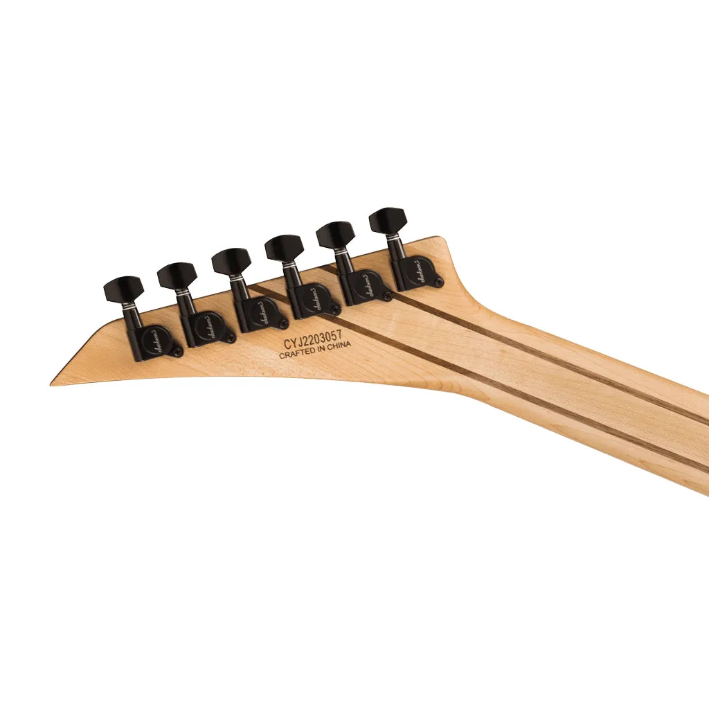 Jackson Pro Plus Series Dinky DKAQ, Ebony Fingerboard, Firestorm