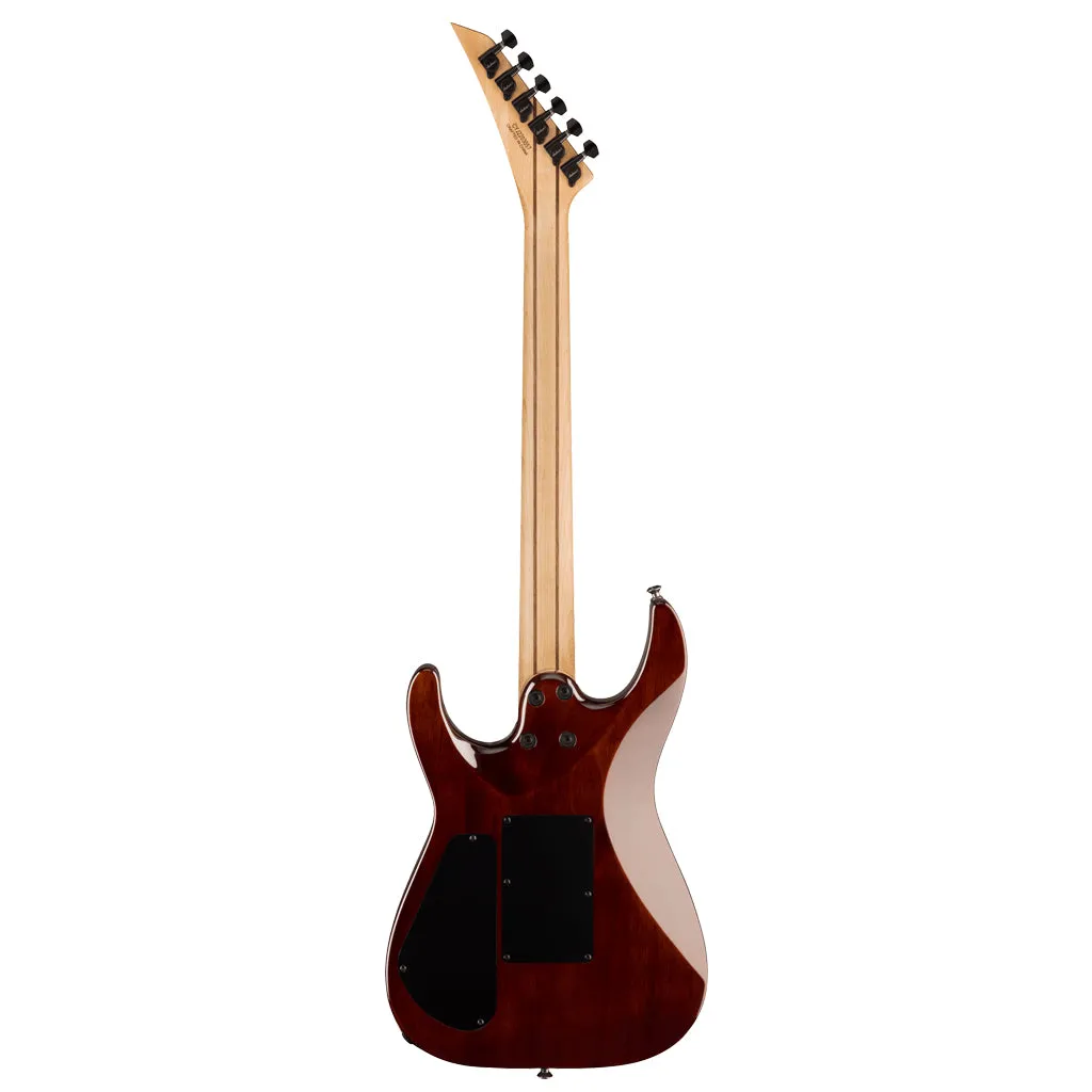 Jackson Pro Plus Series Dinky DKAQ, Ebony Fingerboard, Firestorm