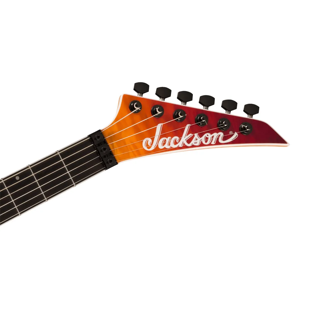 Jackson Pro Plus Series Dinky DKAQ, Ebony Fingerboard, Firestorm