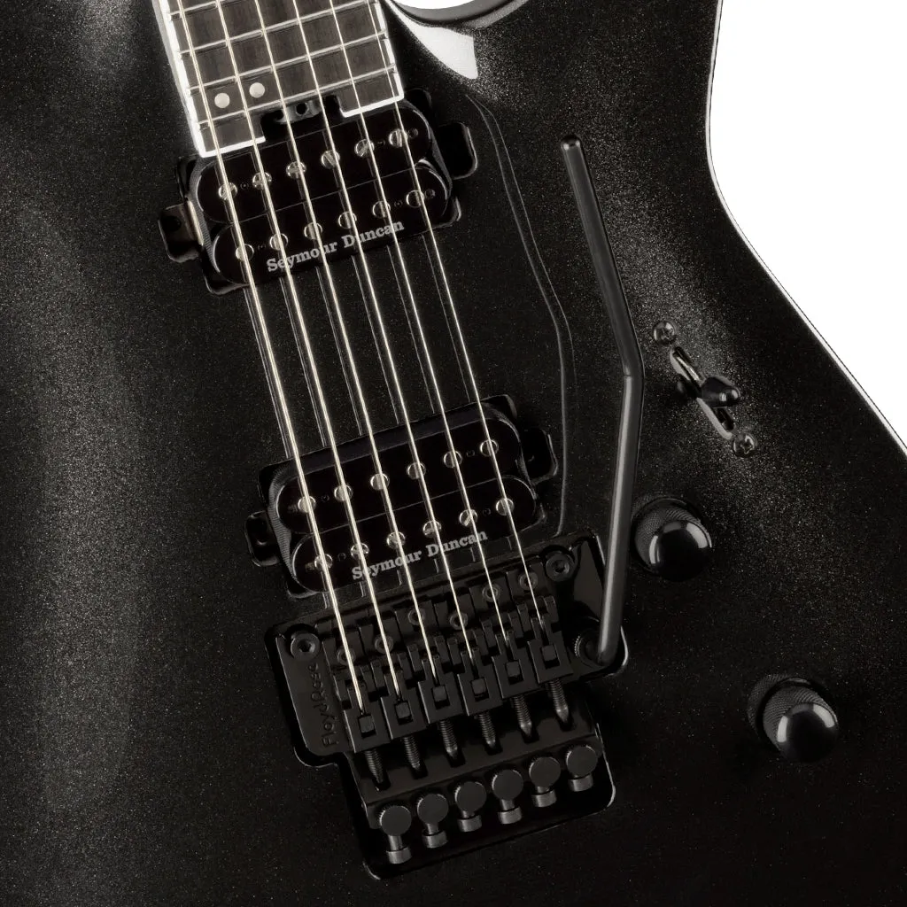 Jackson Pro Plus Series DKA, Ebony Fingerboard, Metallic Black