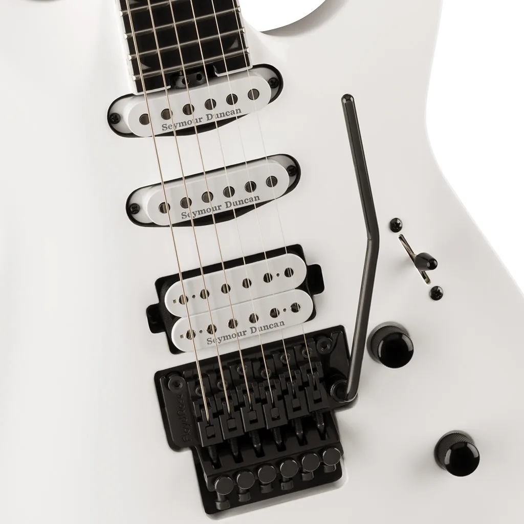 Jackson Pro Plus Series Soloist SLA3, Ebony Fingerboard, Snow White
