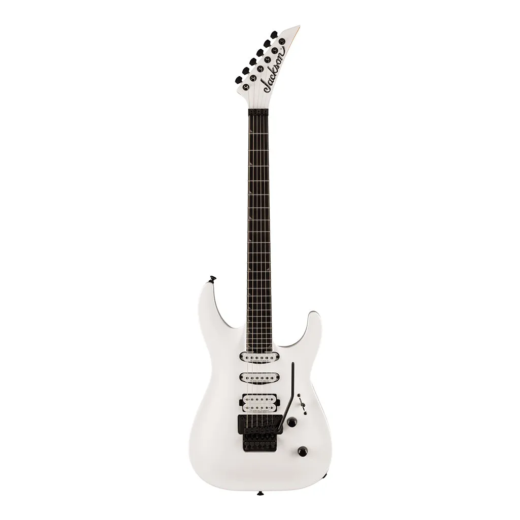 Jackson Pro Plus Series Soloist SLA3, Ebony Fingerboard, Snow White