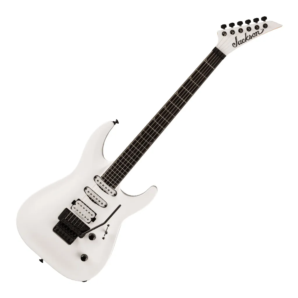 Jackson Pro Plus Series Soloist SLA3, Ebony Fingerboard, Snow White