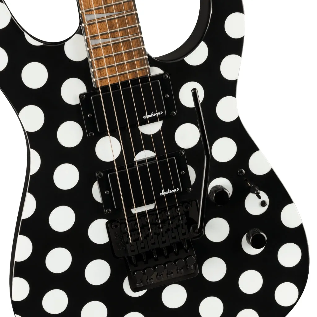 Jackson X Series Soloist SLX DX Polka Dot