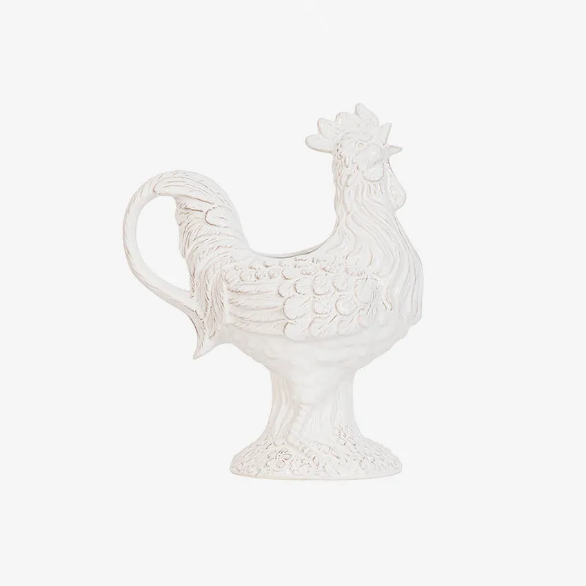 Juliska | Clever Creatures Ceramic Rooster Pitcher