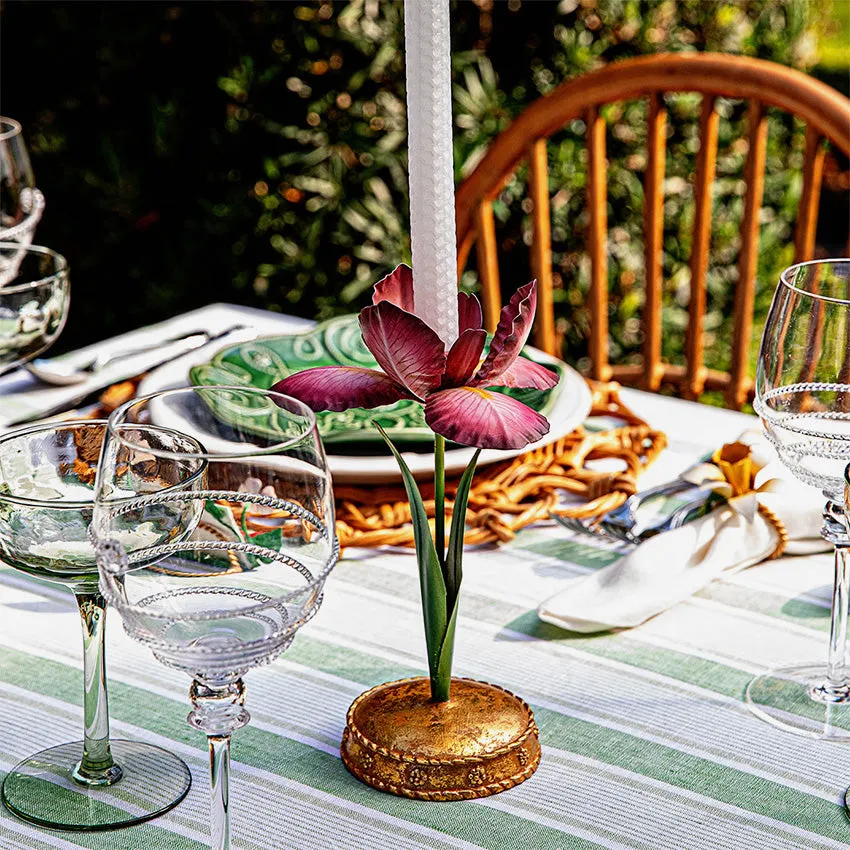 Juliska | Meadow Walk Iris Candlestick - Pink