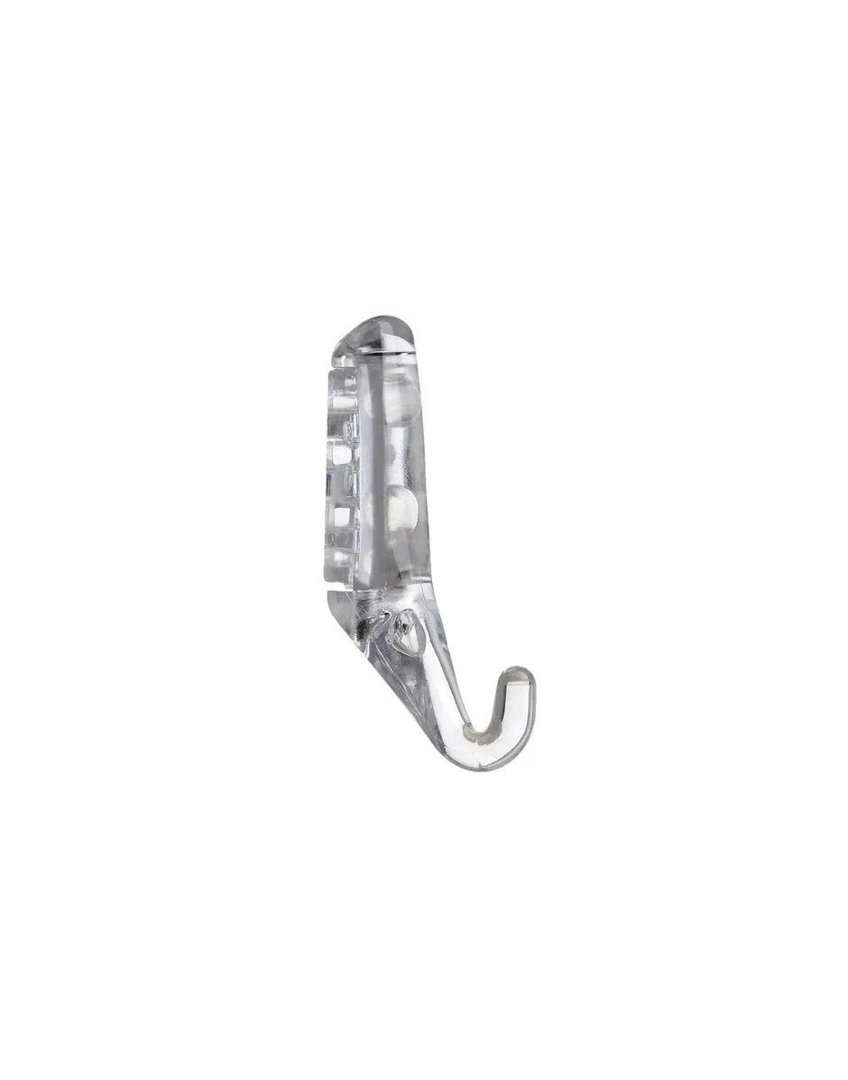 Kartell Hanger Set Of 4 Hooks Small, Crystal