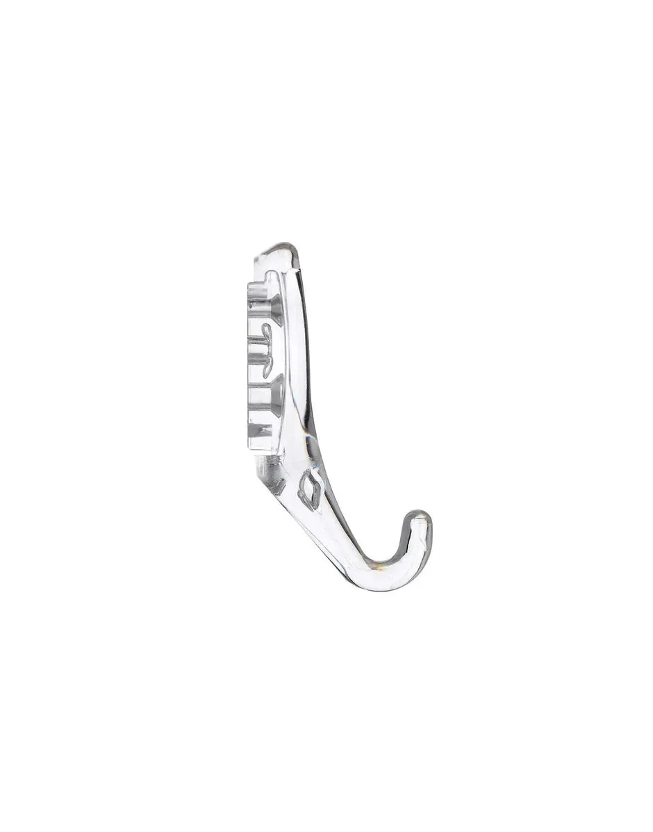 Kartell Hanger Set Of 4 Hooks Small, Crystal