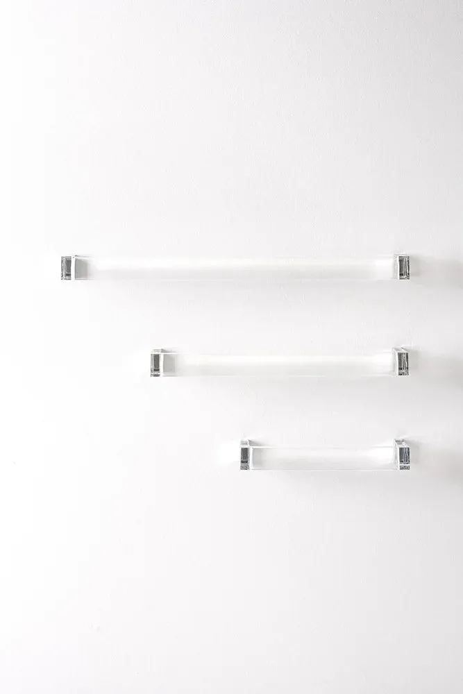 Kartell Rail Towel Rack 30 Cm, Fume