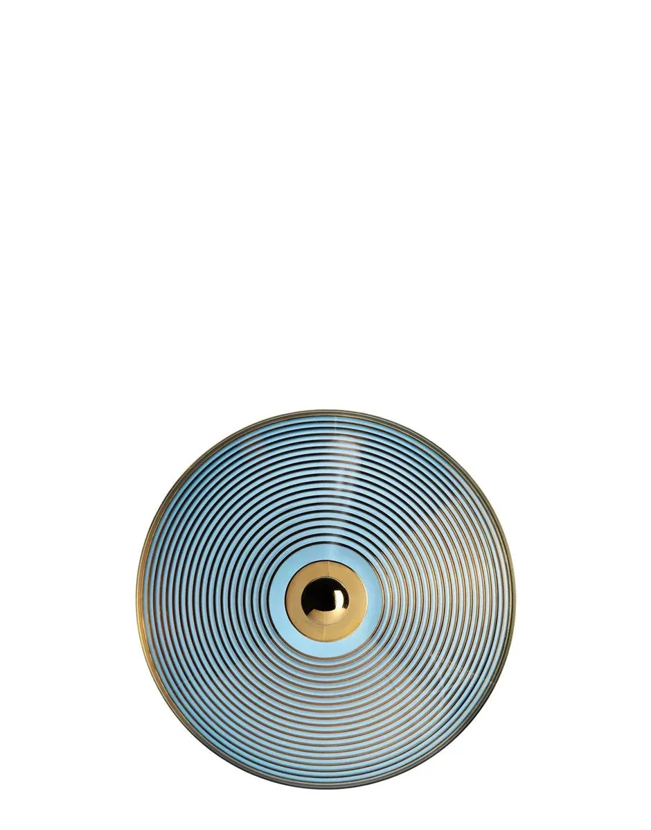 Kartell Trullo Centerpiece, Yellow/Blue
