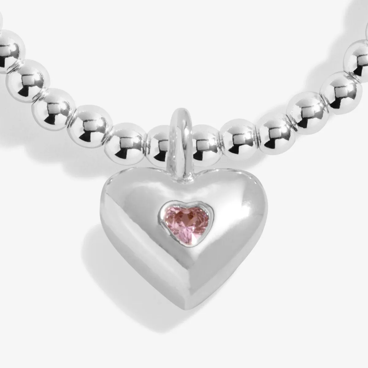 Kids' Confetti A Little 'Just For You Birthday Girl' Bracelet | Silver Plated