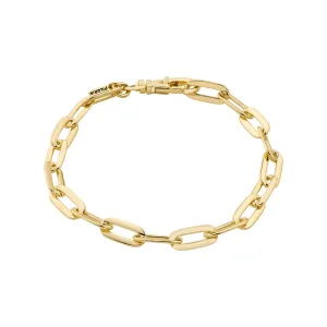 Kindness Recycled Cable Chain Bracelet | Gold Plated