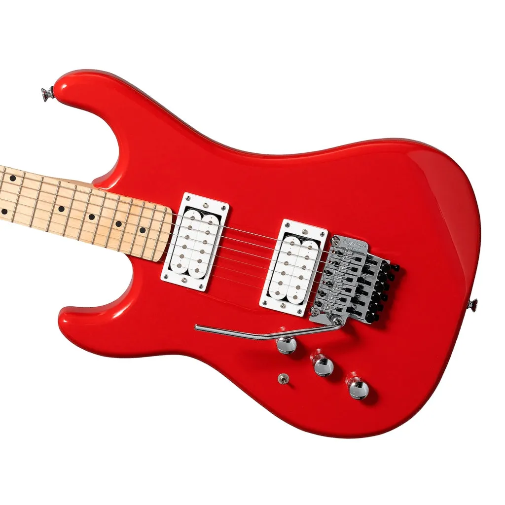 Kramer Pacer Classic Left Handed Electric Guitar - Scarlet Red Metallic
